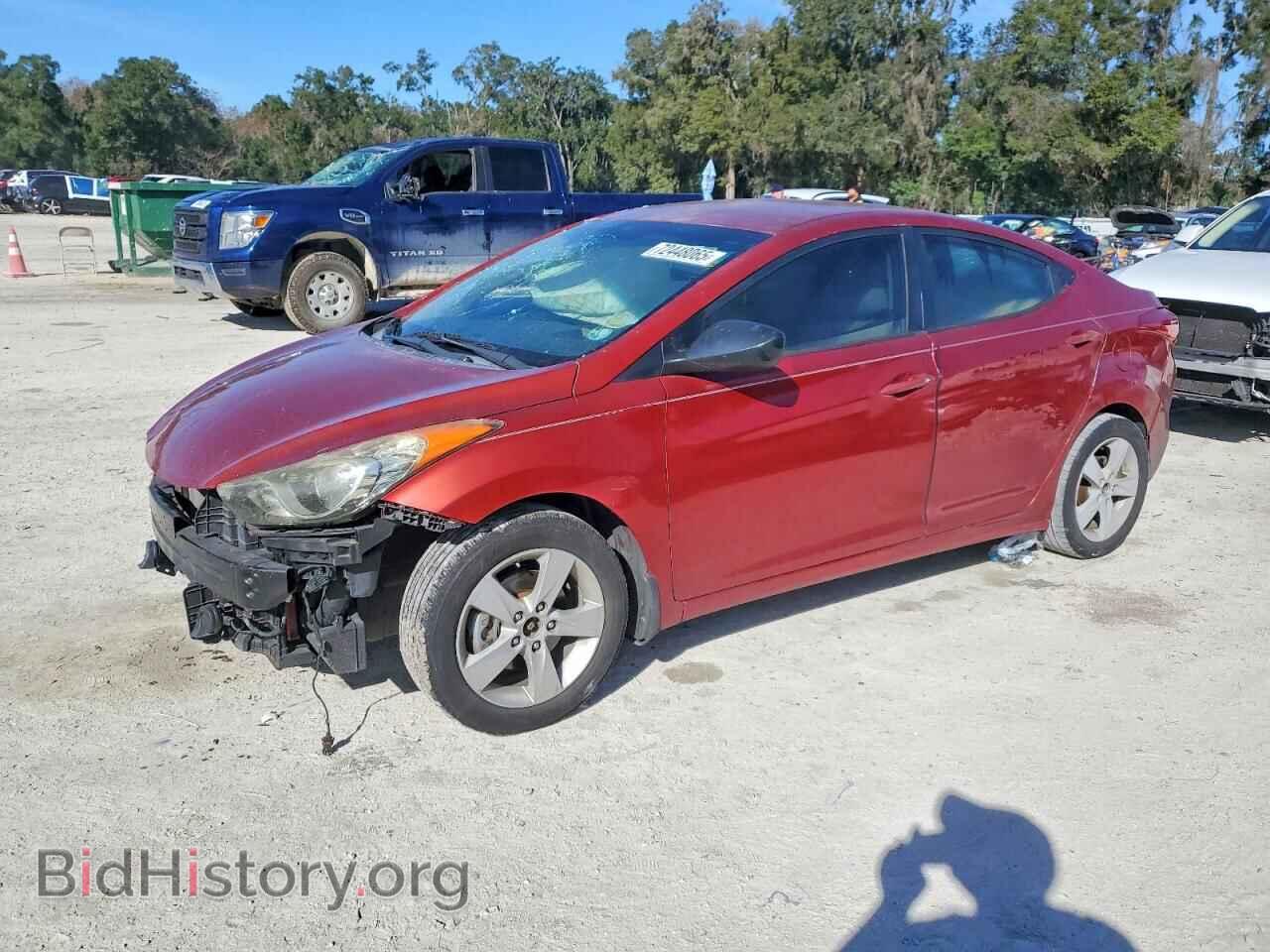 Фотография KMHDH4AE9DU661306 - HYUNDAI ELANTRA 2013
