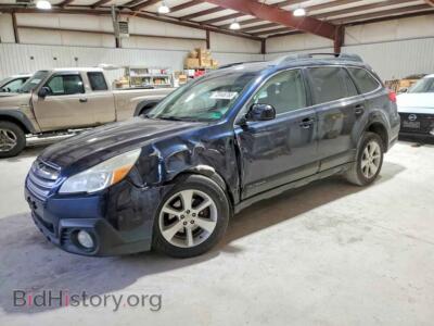 2013 Subaru OUTBACK 2.5I Premium, синий — VIN 4S4BRCCC7D3307011, Copart