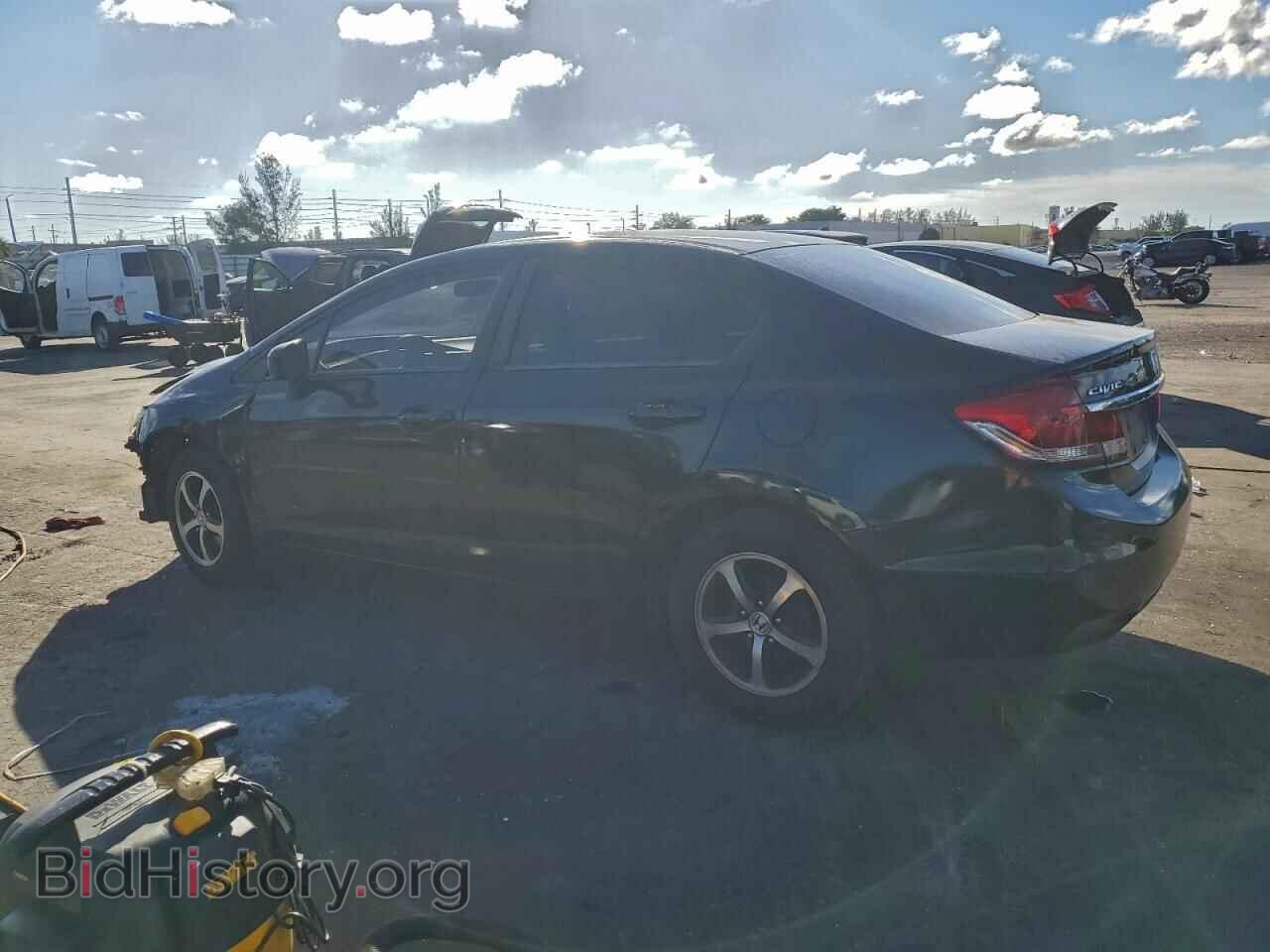 2015 HONDA CIVIC - VIN: 19XFB2F76FE067349 - Фото 2