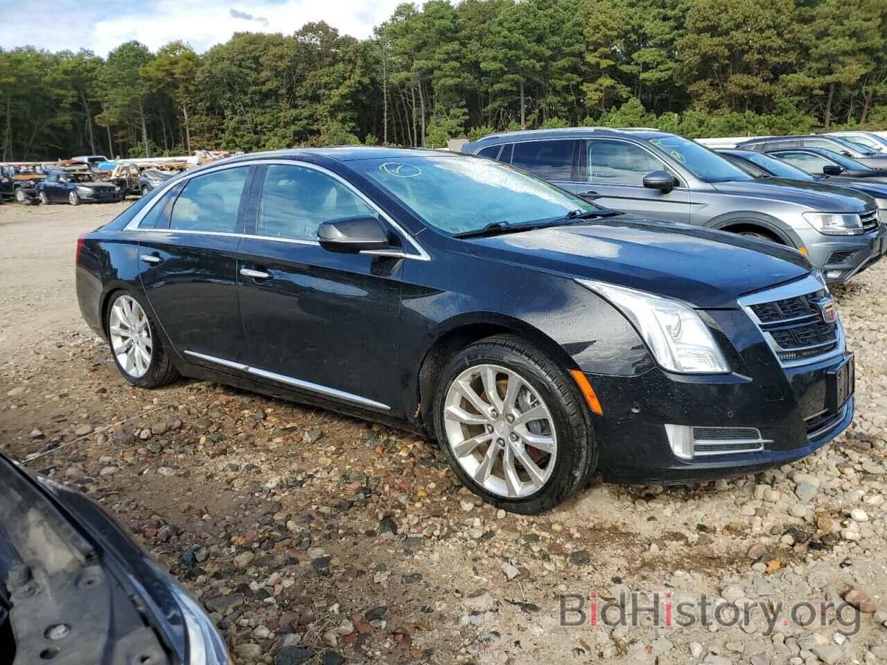Report 2G61M5S37H9110383 CADILLAC XTS 2017 BLACK GAS price and damage