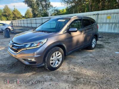 2016 Honda CRV EXL, серый — VIN 5J6RM3H70GL024929, Copart