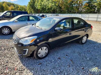 2018 Mitsubishi MIRAGE G4 ES, черный — VIN ML32F3FJ0JHF12312, Copart