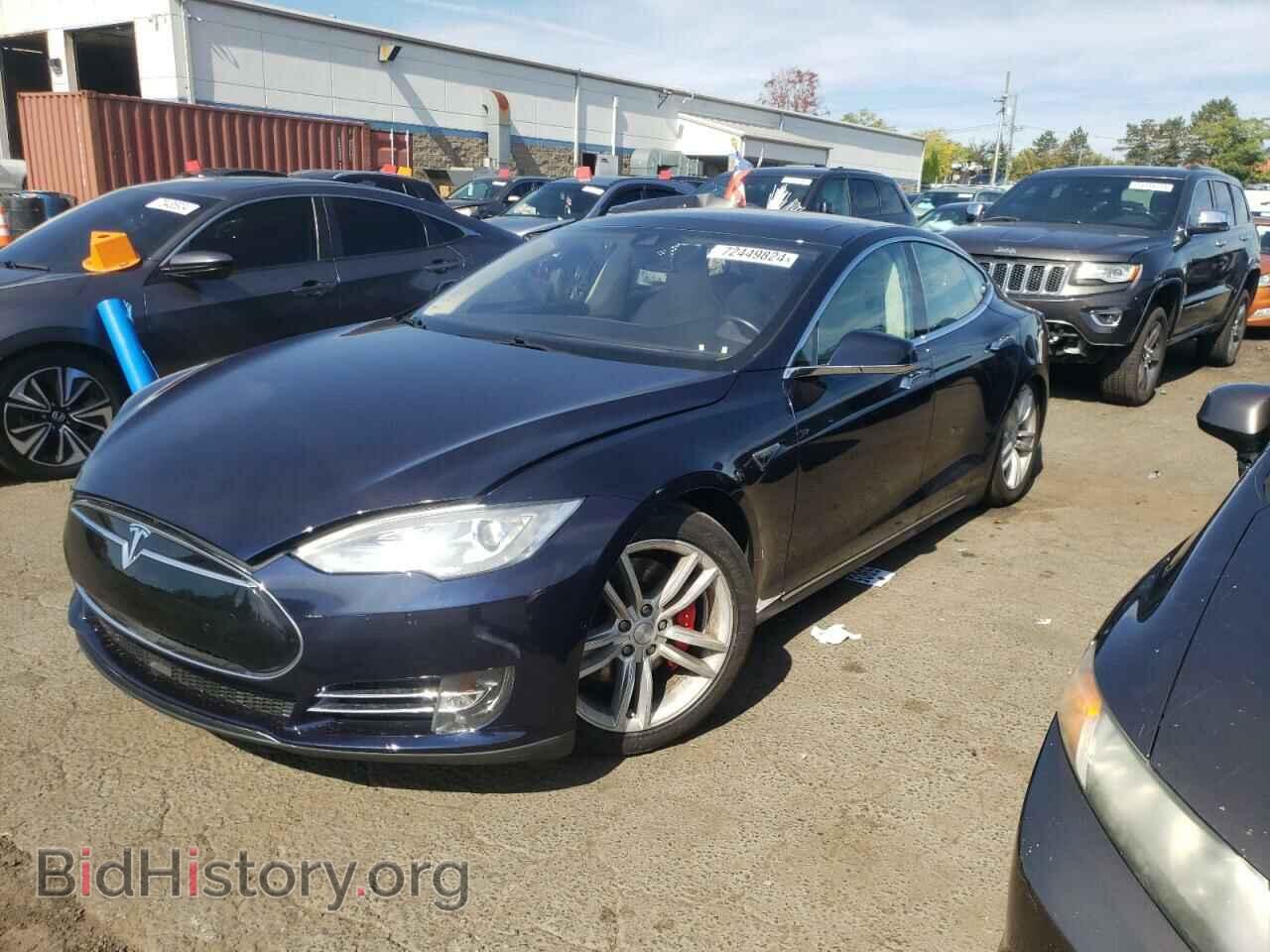 Photo 5YJSA1H25EFP63500 - TESLA MODEL S 2014