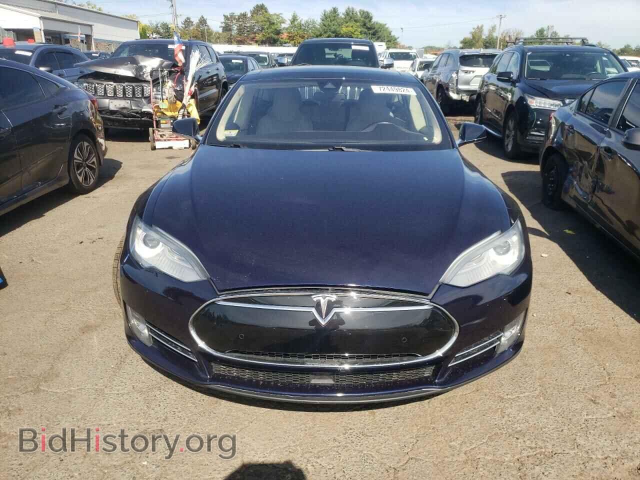 2014 TESLA MODEL S - VIN: 5YJSA1H25EFP63500 - Фото 5