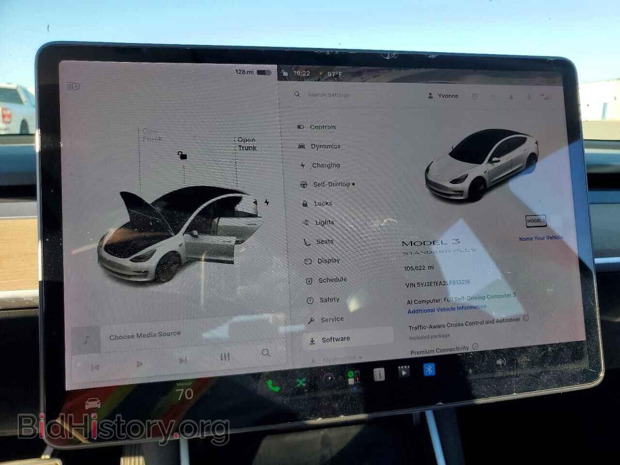 2020 TESLA MODEL 3 - VIN: 5YJ3E1EA2LF613216 - Photo 9