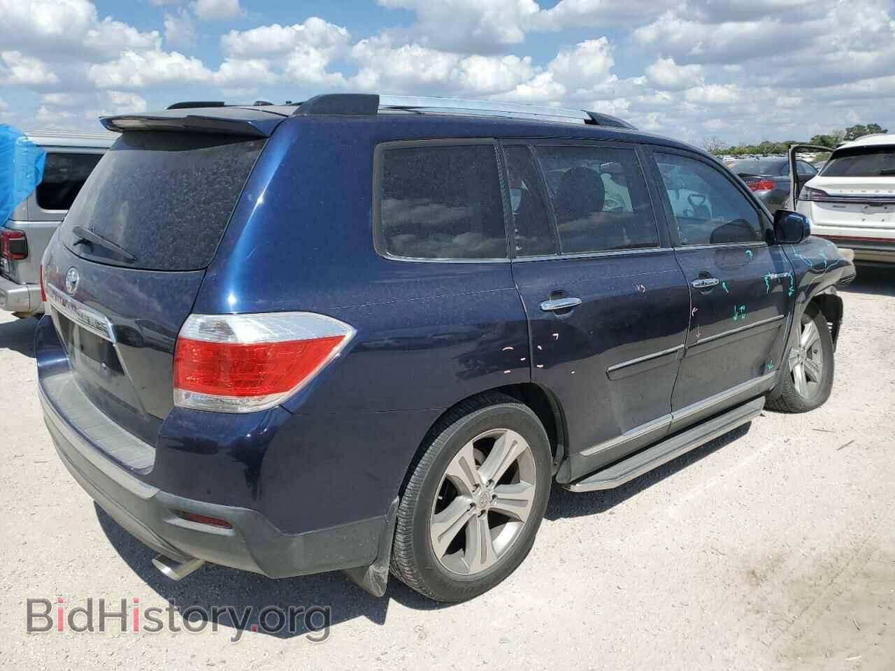 2013 TOYOTA HIGHLANDER - VIN: 5TDYK3EH8DS131449 - Фото 3