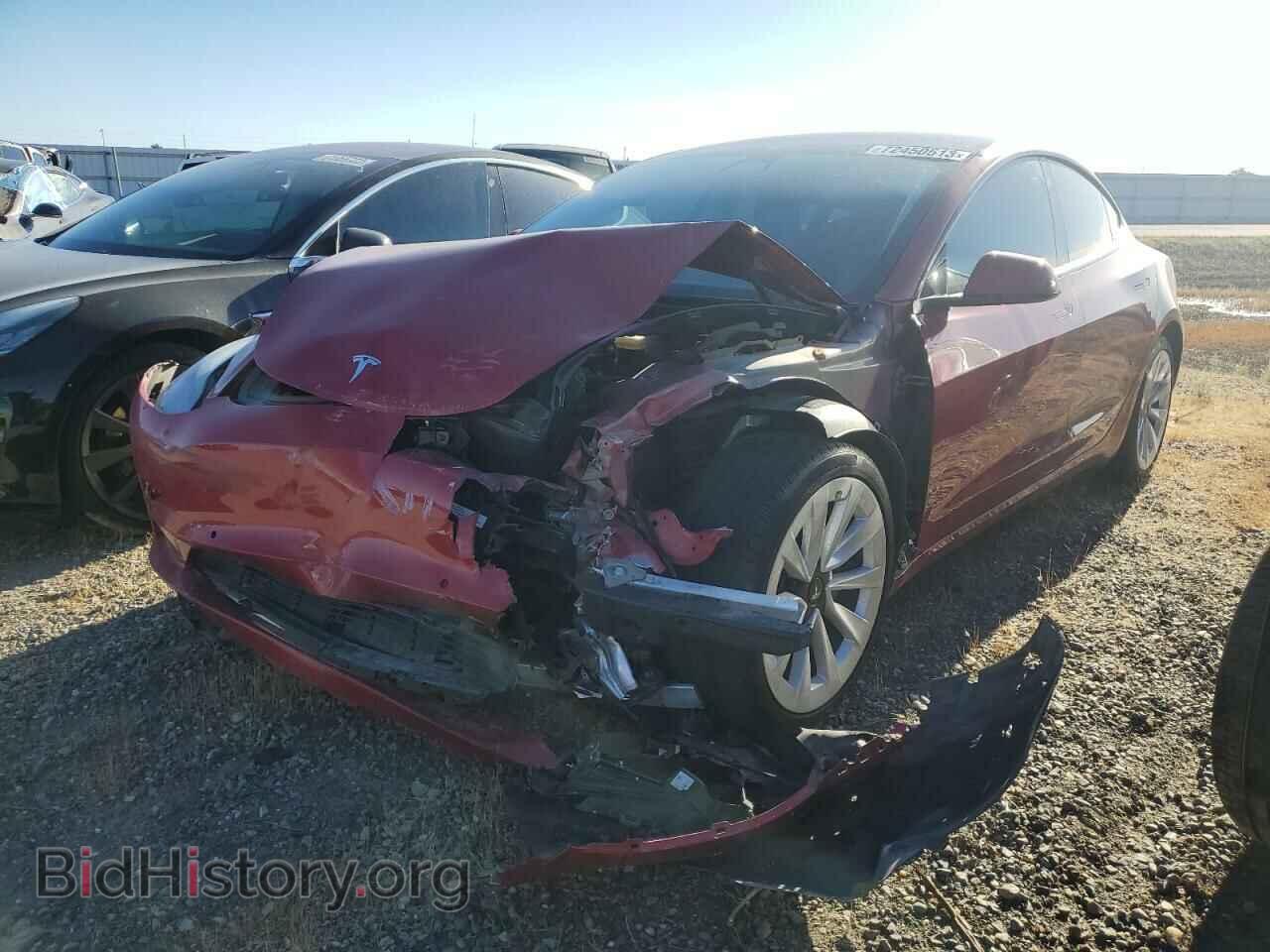 Фотография 5YJ3E1EA5MF076813 - TESLA MODEL 3 2021