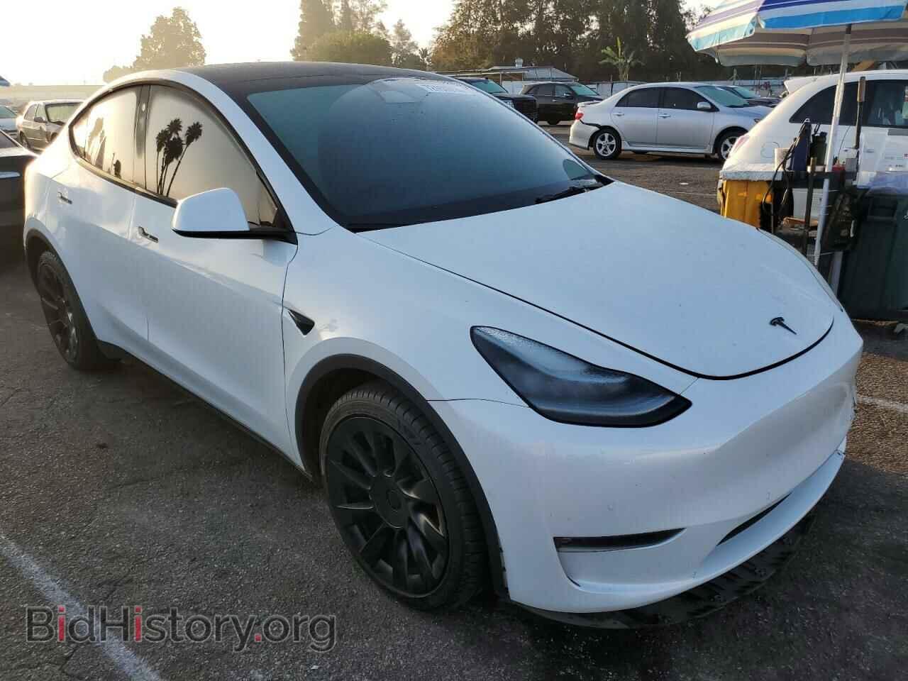 2022 TESLA MODEL Y - VIN: 7SAYGDEEXNF380521 - Photo 4