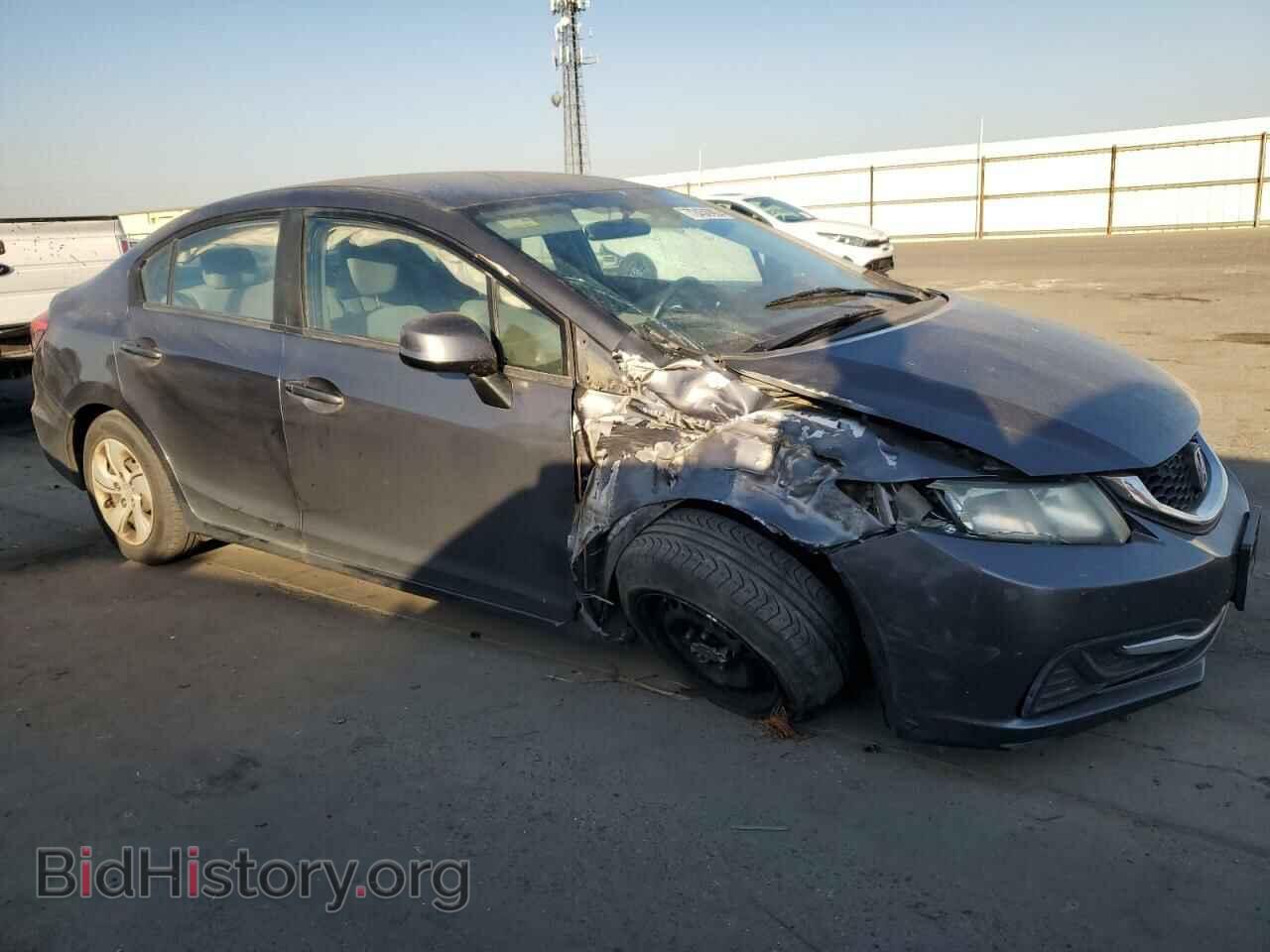 2013 HONDA CIVIC - VIN: 19XFB2F52DE207652 - Фото 4