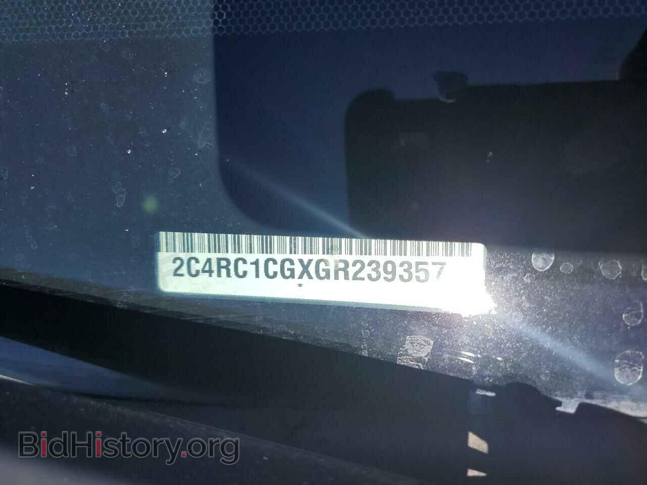 2016 CHRYSLER MINIVAN - VIN: 2C4RC1CGXGR239357 - Фото 13