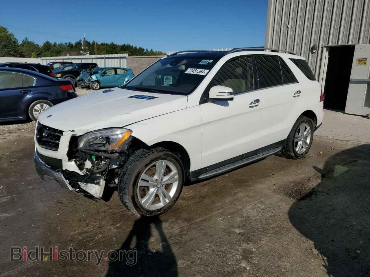 Photo 4JGDA5HB5EA363005 - MERCEDES-BENZ M-CLASS 2014