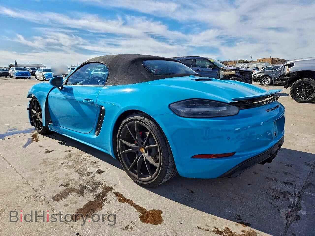 2019 PORSCHE BOXSTER - VIN: WP0CB2A86KS228258 - Фото 2
