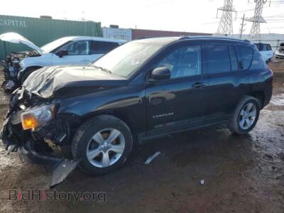 2014 Jeep COMPASS Latitude, black — VIN 1C4NJDEB1ED665588, Copart