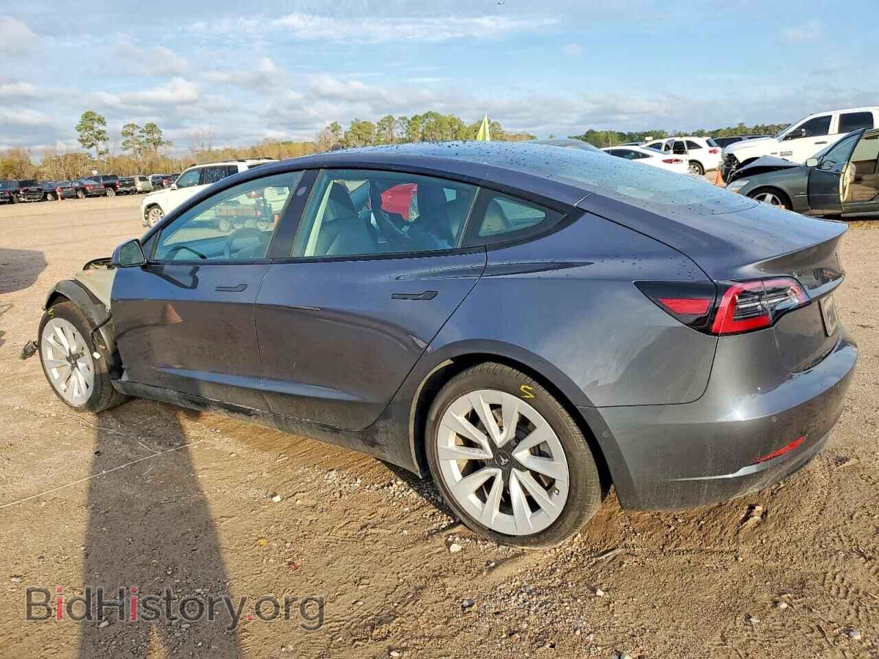2022 TESLA MODEL 3 - VIN: 5YJ3E1EA4NF375551 - Photo 2