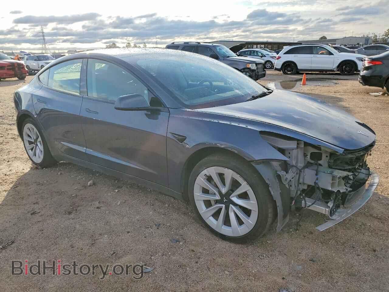 2022 TESLA MODEL 3 - VIN: 5YJ3E1EA4NF375551 - Photo 4