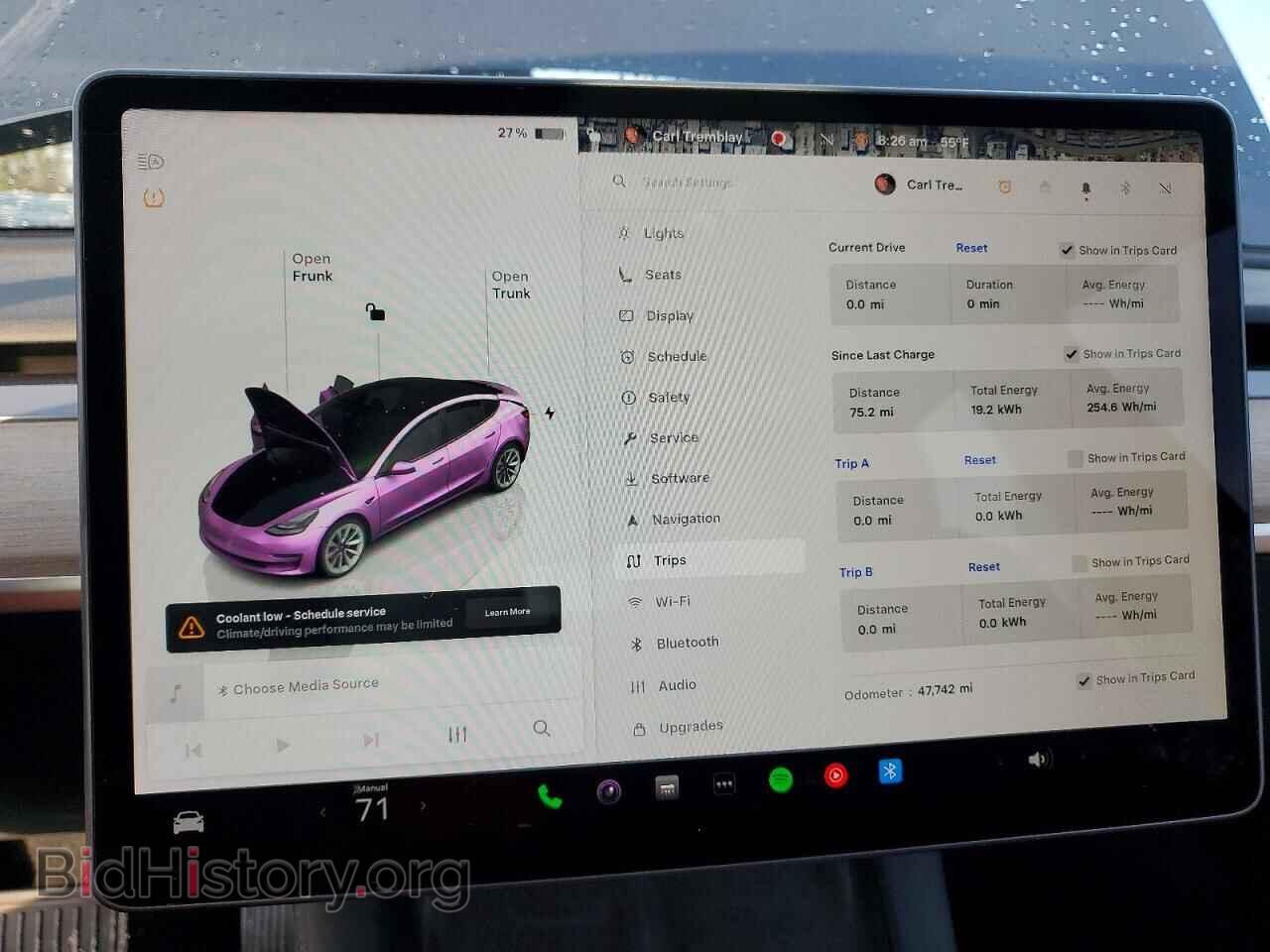 2022 TESLA MODEL 3 - VIN: 5YJ3E1EA4NF375551 - Photo 9