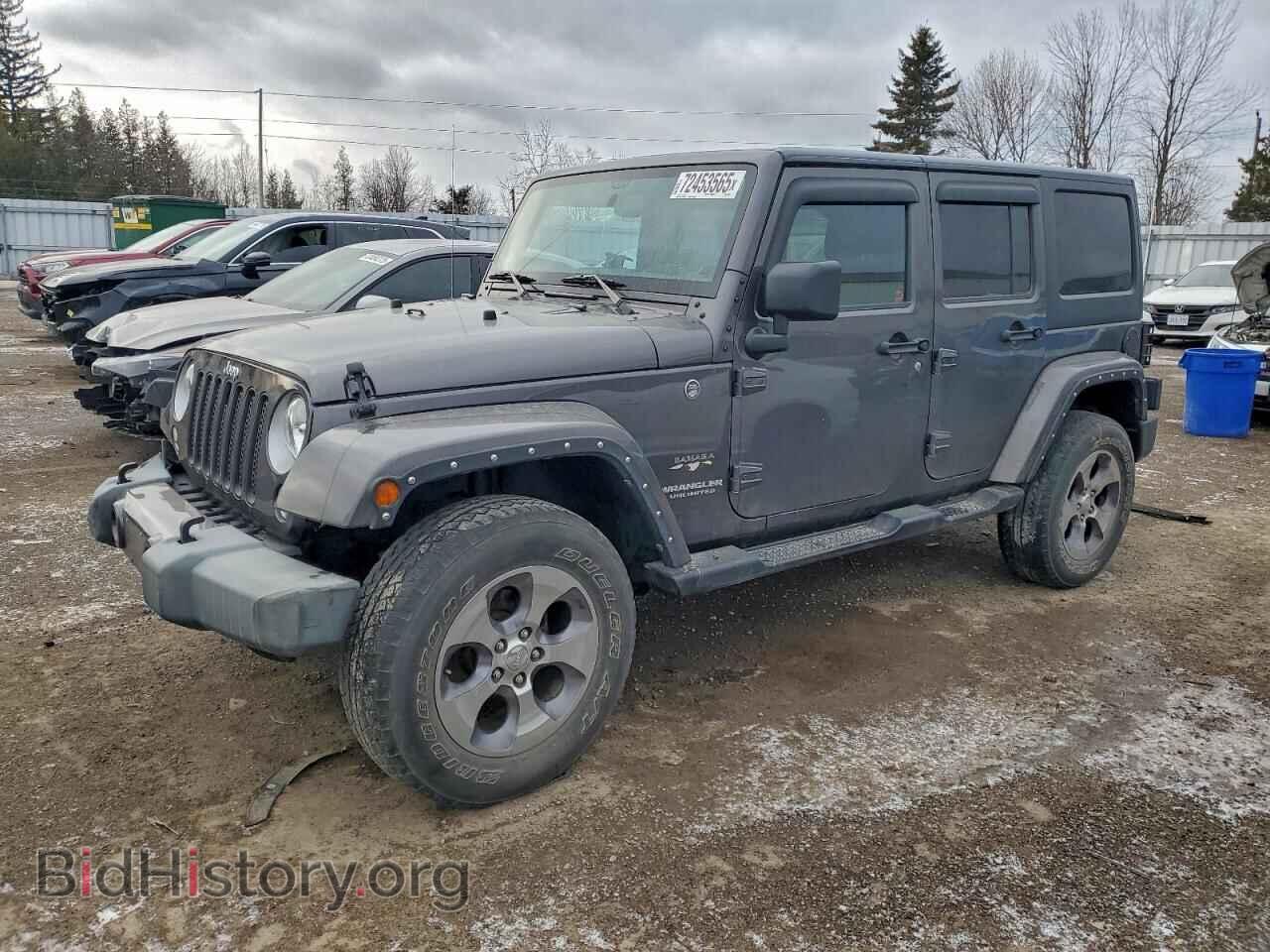 Photo 1C4BJWEG3GL277636 - JEEP WRANGLER 2016