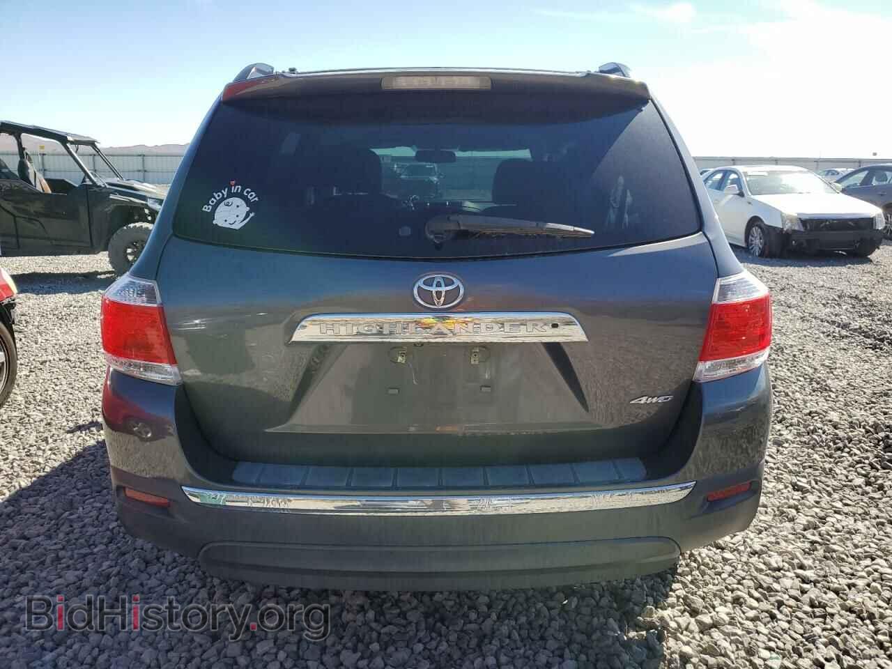 2012 TOYOTA HIGHLANDER - VIN: 5TDDK3EH2CS150365 - Фото 6