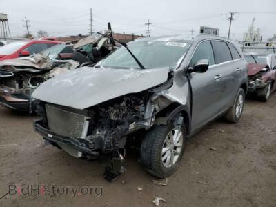 2017 Kia SORENTO Sorento LX, gray — VIN 5XYPG4A32HG295490, Copart