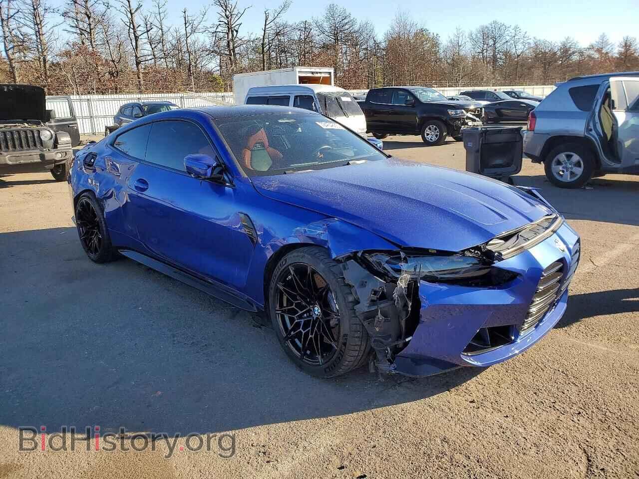 2022 BMW M4 - VIN: WBS43AZ08NCJ97161 - Фото 4