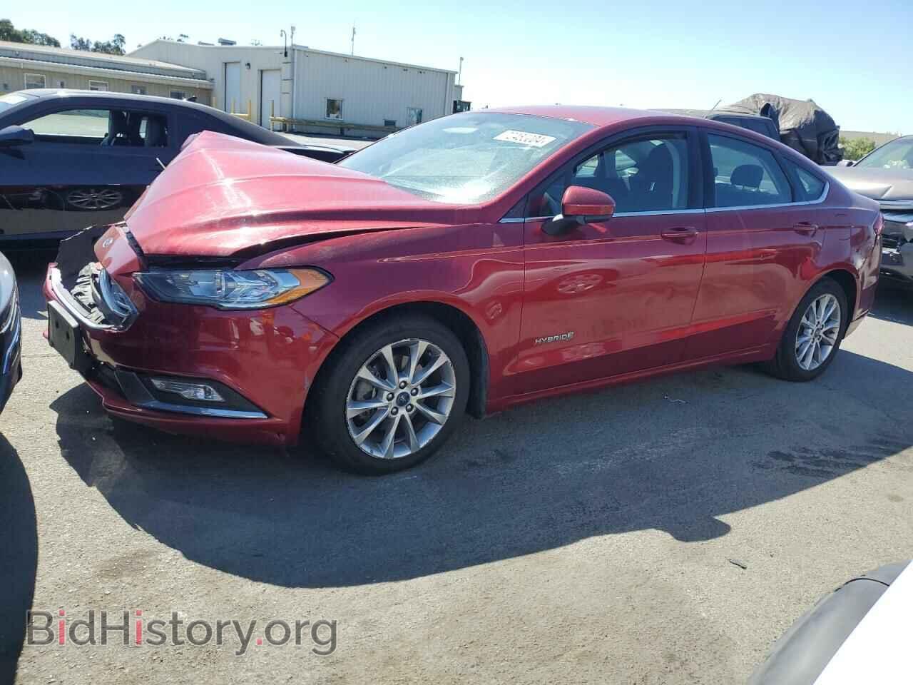 Фотография 3FA6P0LU4HR317835 - FORD FUSION 2017