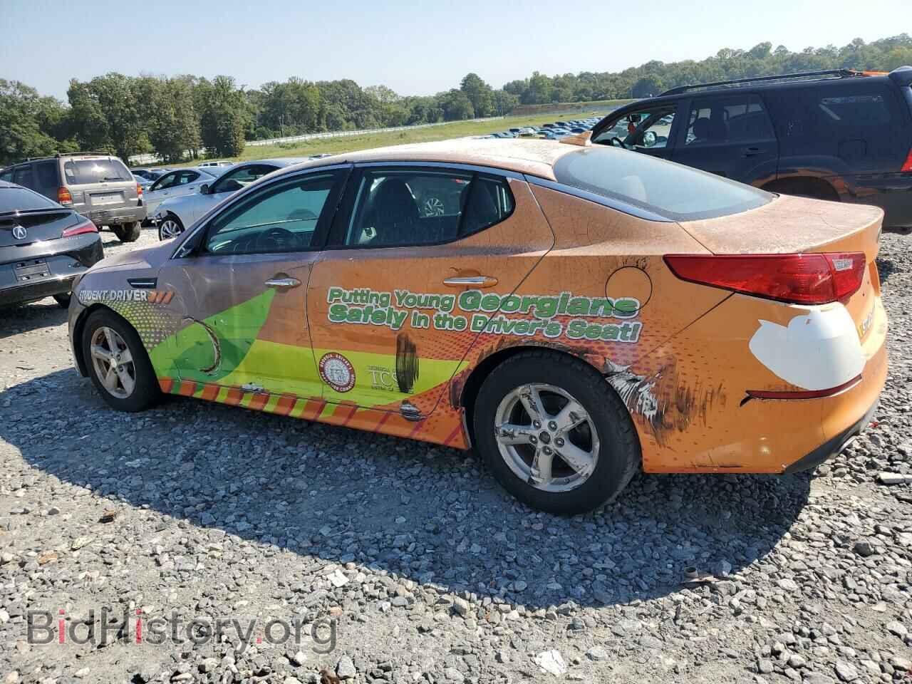 2015 KIA OPTIMA - VIN: KNAGM4A70F5648307 - Фото 2