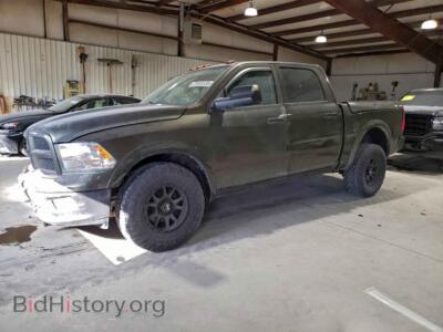 2012 Dodge RAM 1500 SLT, green — VIN 1C6RD7LT8CS153834, Copart