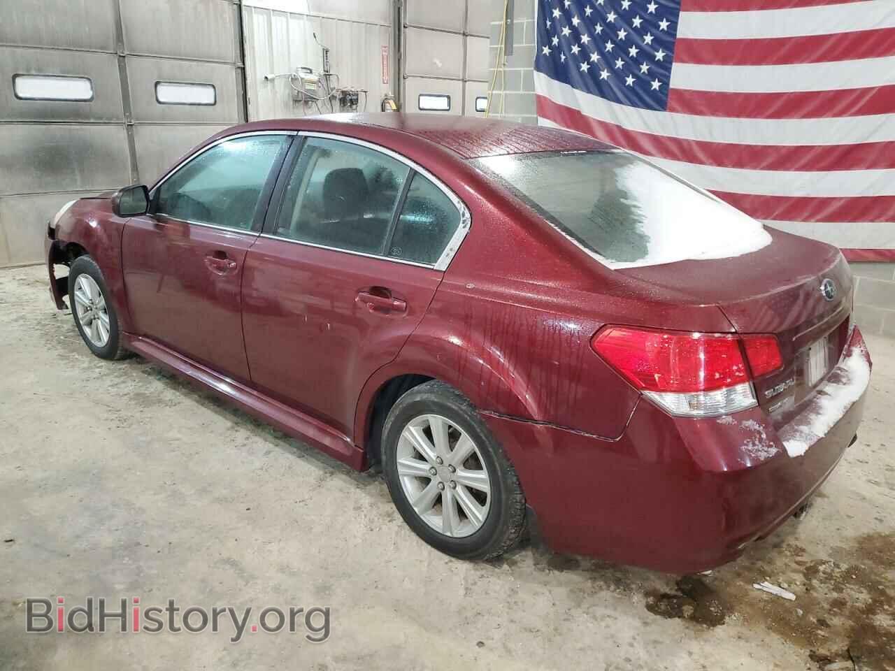 2012 SUBARU LEGACY - VIN: 4S3BMBA68C3034928 - Фото 2