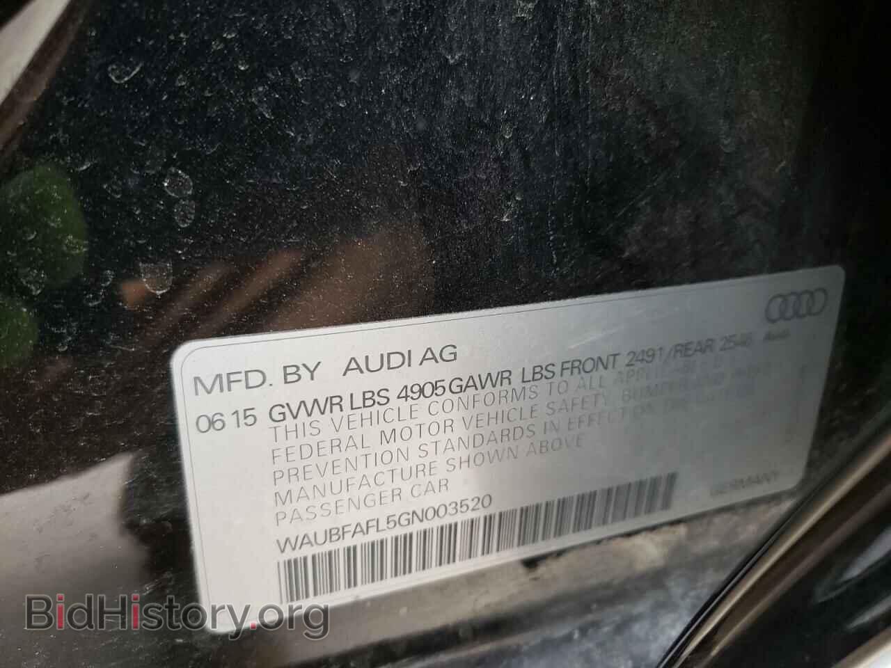2016 AUDI A4 - VIN: WAUBFAFL5GN003520 - Фото 12