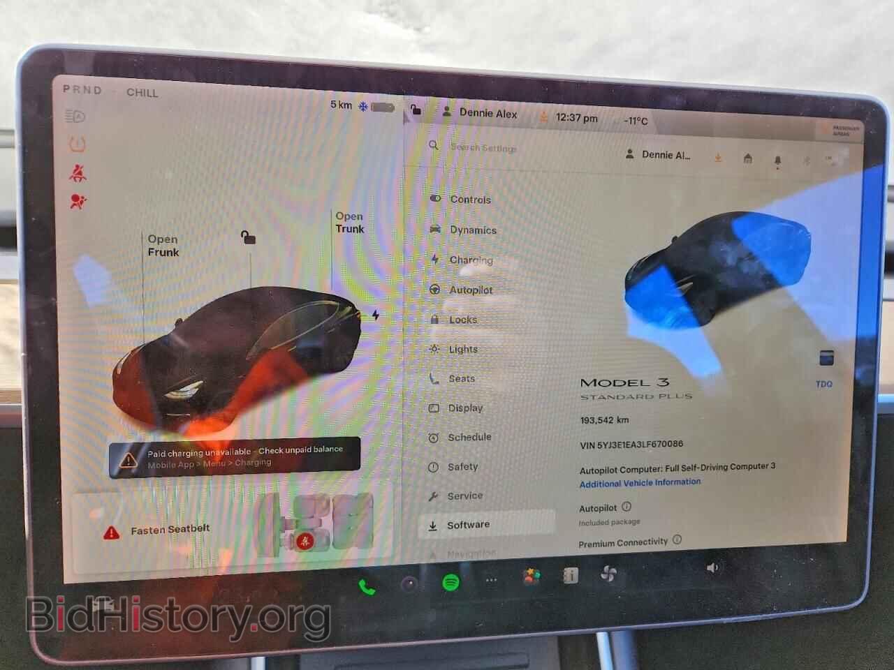 2020 TESLA MODEL 3 - VIN: 5YJ3E1EA3LF670086 - Photo 9