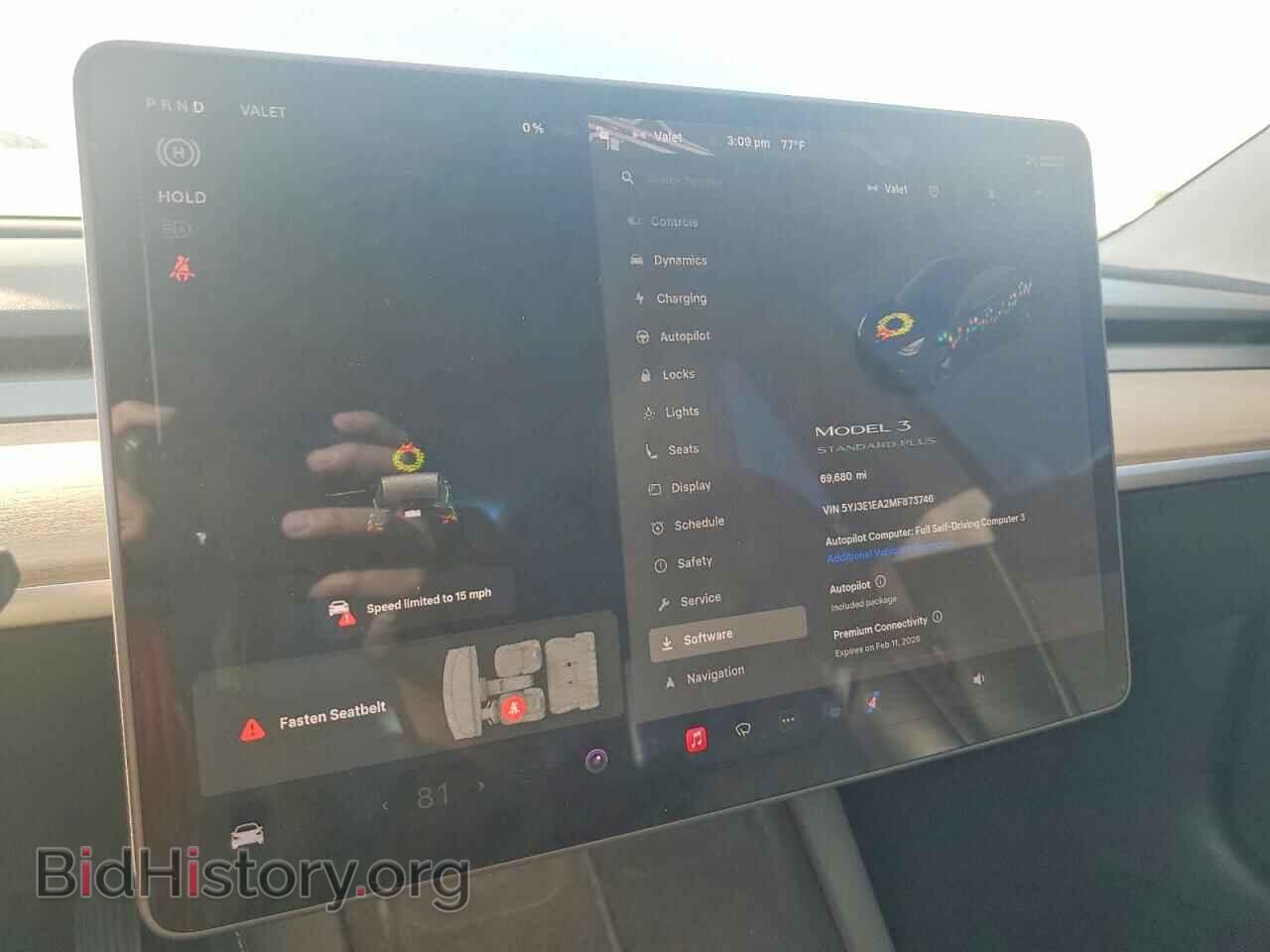 2021 TESLA MODEL 3 - VIN: 5YJ3E1EA2MF873746 - Photo 9
