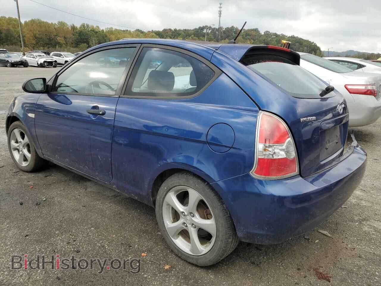 2007 HYUNDAI ACCENT - VIN: KMHCN36CX7U053675 - Фото 2