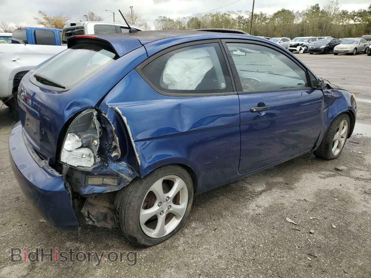 2007 HYUNDAI ACCENT - VIN: KMHCN36CX7U053675 - Фото 3