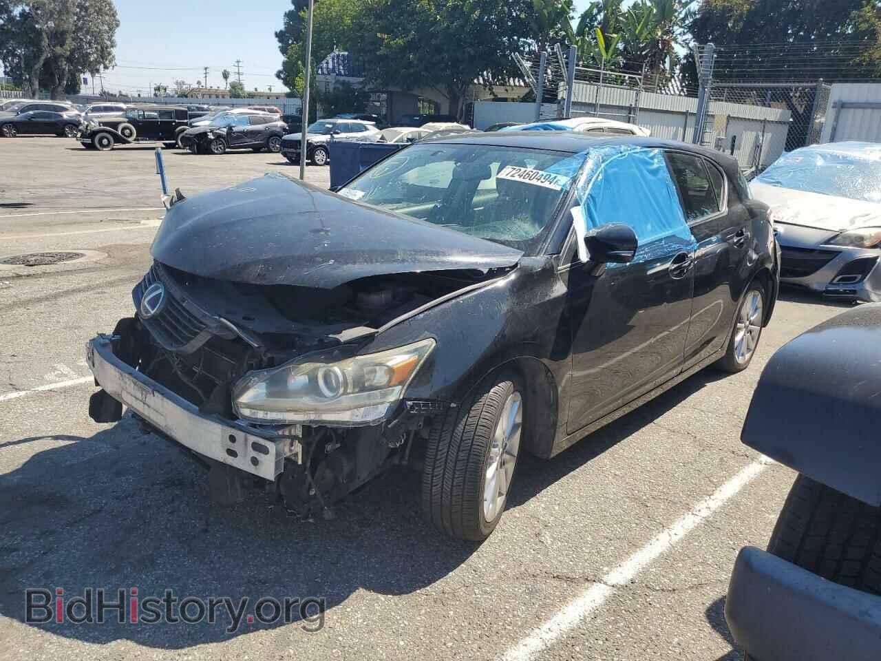 Photo JTHKD5BH0C2102175 - LEXUS CT 200 2012