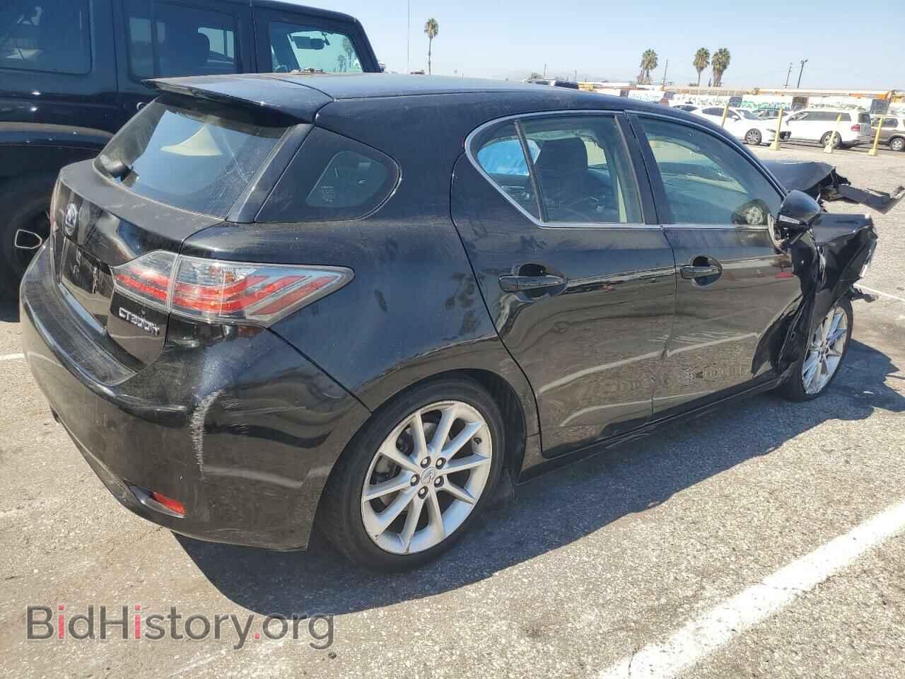 2012 LEXUS CT 200 - VIN: JTHKD5BH0C2102175 - Фото 3