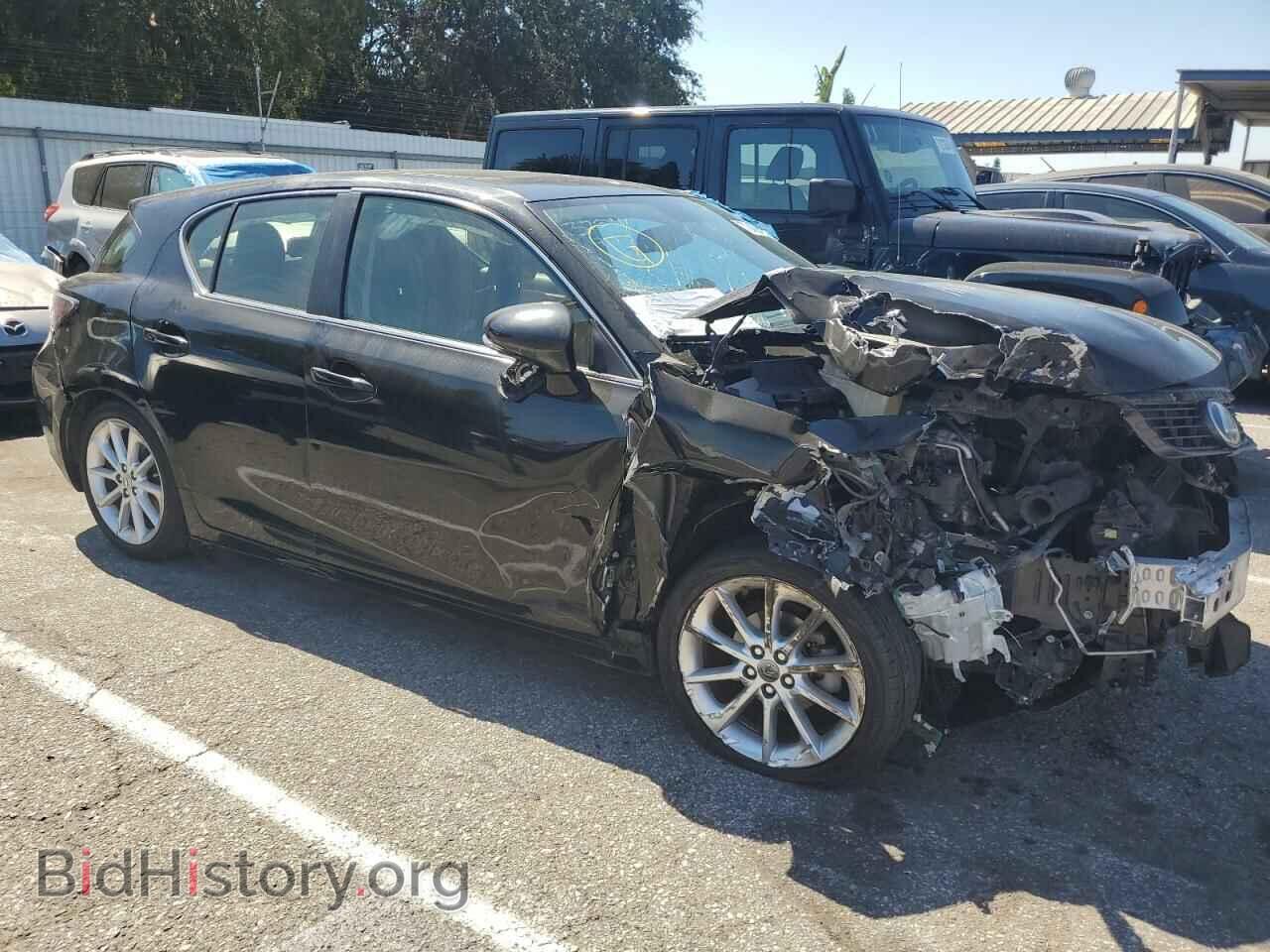 2012 LEXUS CT 200 - VIN: JTHKD5BH0C2102175 - Фото 4