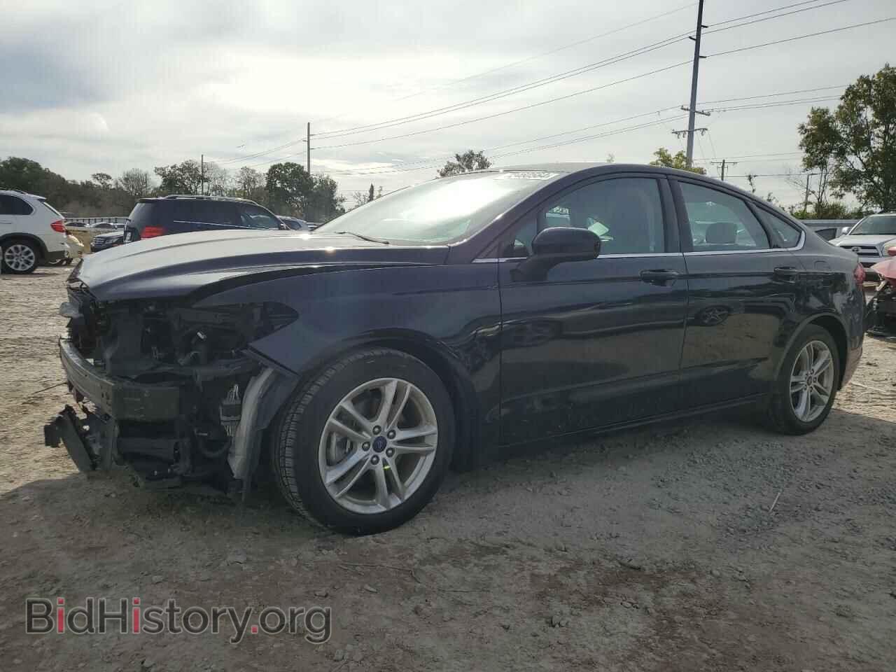 Photo 3FA6P0LU2JR133922 - FORD FUSION 2018