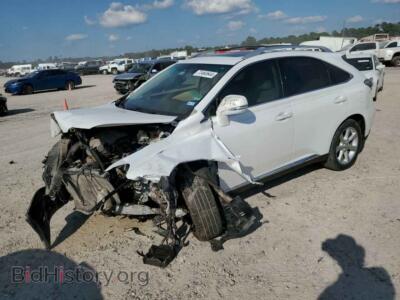 2012 Lexus RX350 350, белый — VIN 2T2ZK1BA1CC078791, Copart
