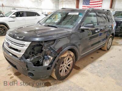 2013 Ford EXPLORER XLT, черный — VIN 1FM5K7D87DGB26096, Copart