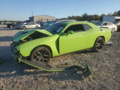 2023 Dodge CHALLENGER SXT, зеленый — VIN 2C3CDZAGXPH510612, Copart