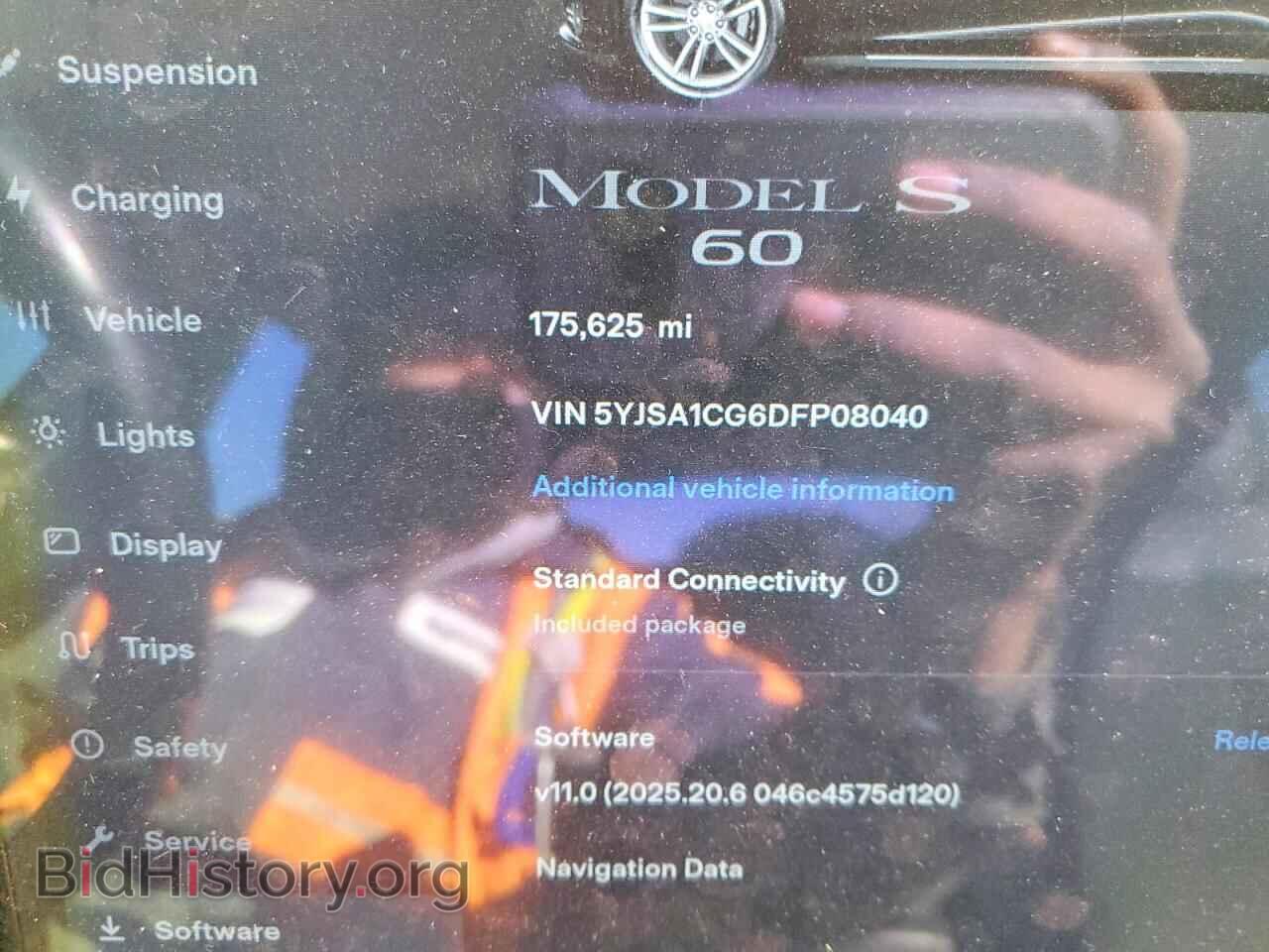 2013 TESLA MODEL S - VIN: 5YJSA1CG6DFP08040 - Photo 9