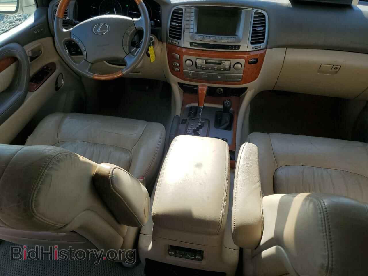 2006 LEXUS LX470 - VIN: JTJHT00W564004073 - Фото 8