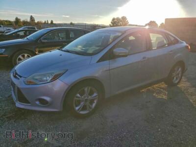 2014 Ford FOCUS SE, серебристый — VIN 1FADP3F25EL327500, Copart