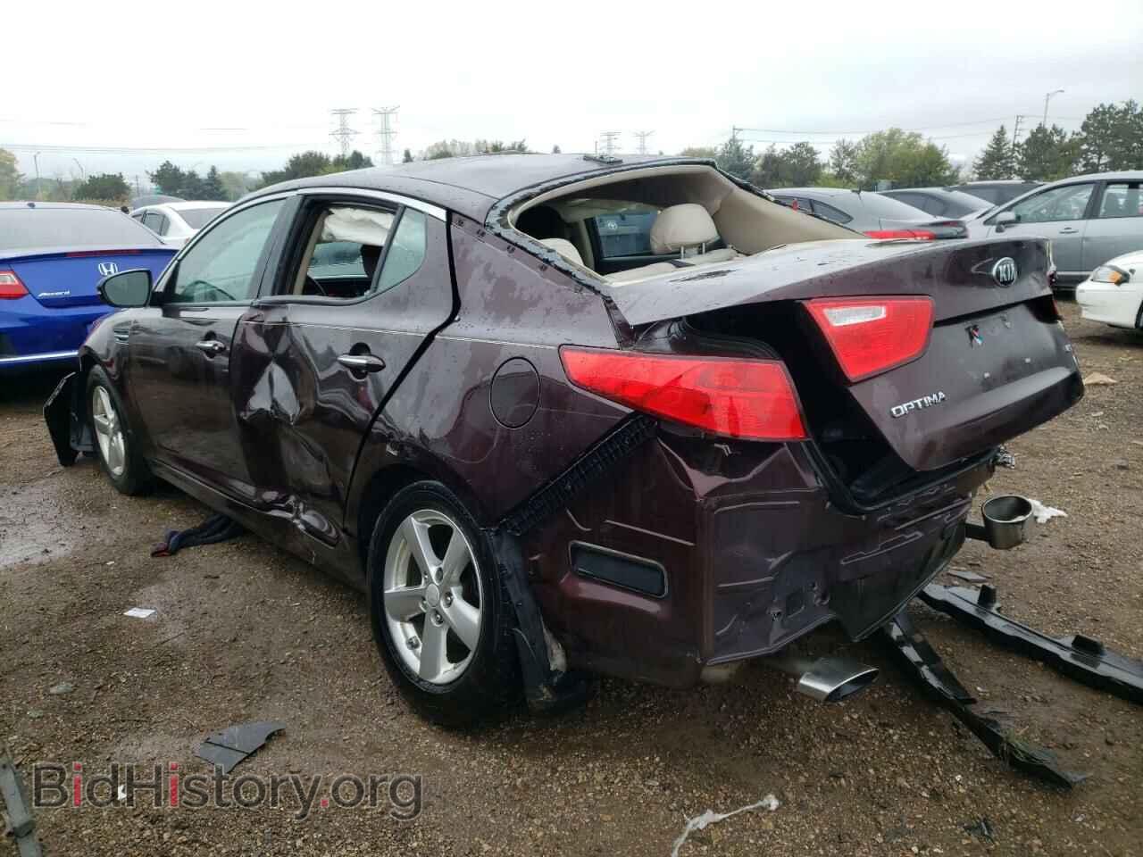 2015 KIA OPTIMA - VIN: 5XXGM4A78FG489972 - Фото 2