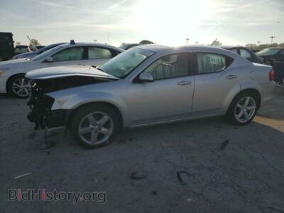 2011 Dodge AVENGER Avenger LU, silver — VIN 1B3BD2FG2BN572272, Copart