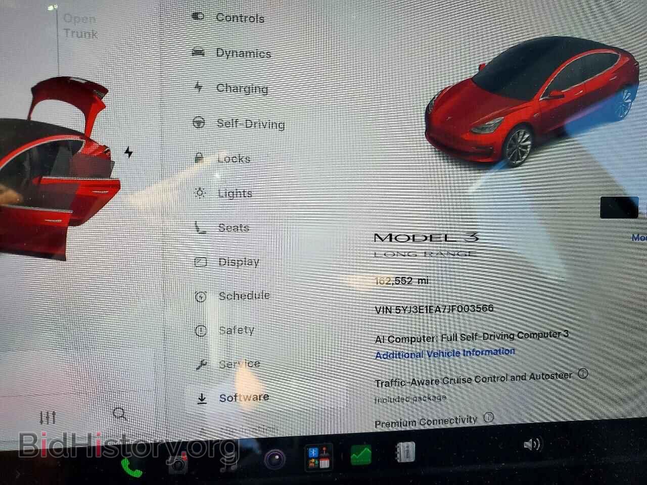 2018 Tesla MODEL 3 (VIN 5YJ3E1EA7JF003566) — photo 9 of 15
