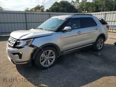 2019 Ford EXPLORER Limited, серебристый — VIN 1FM5K7F81KGB42191, Copart