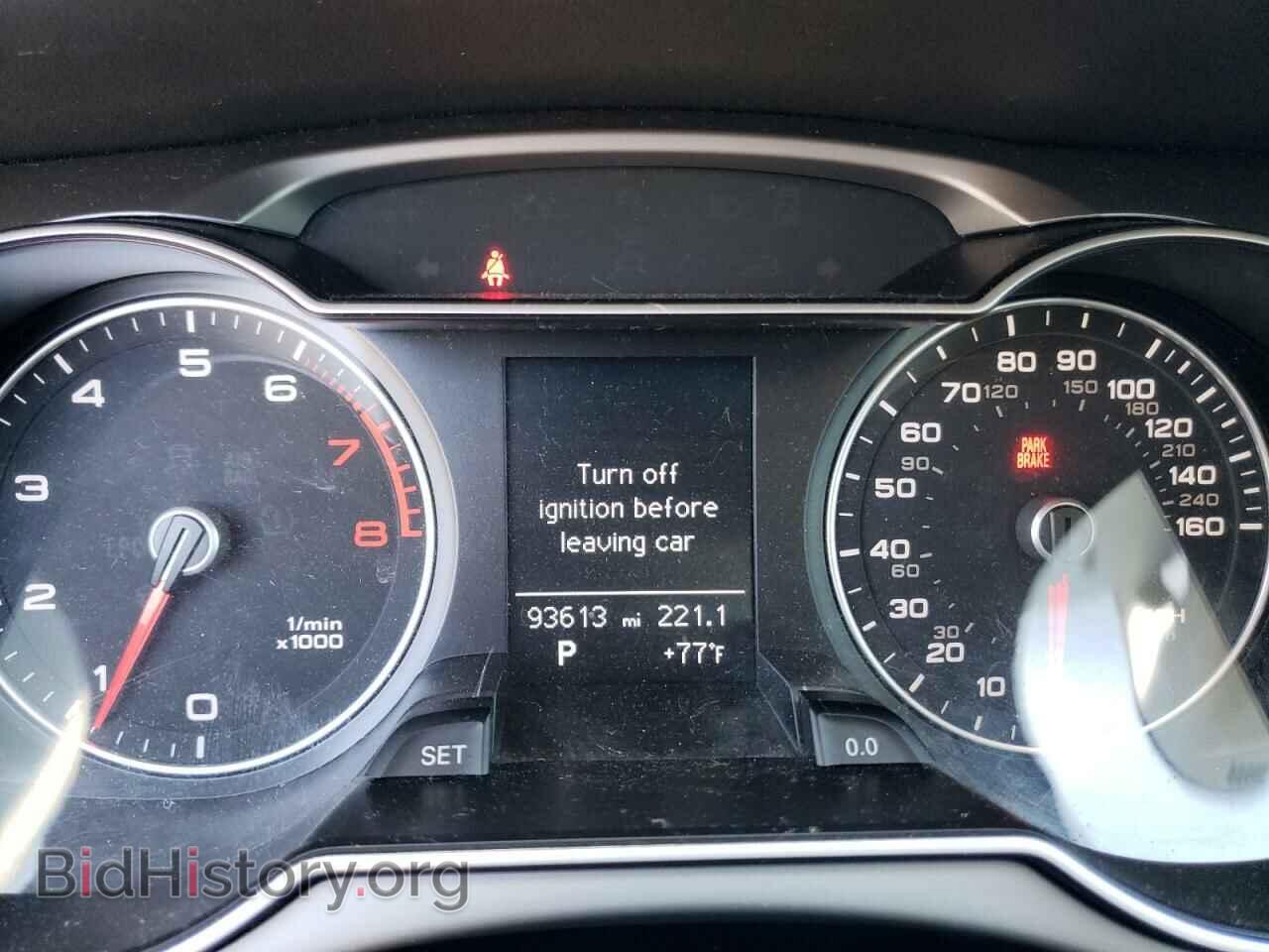 2013 AUDI A4 - VIN: WAUFFAFL1DN026760 - Фото 9