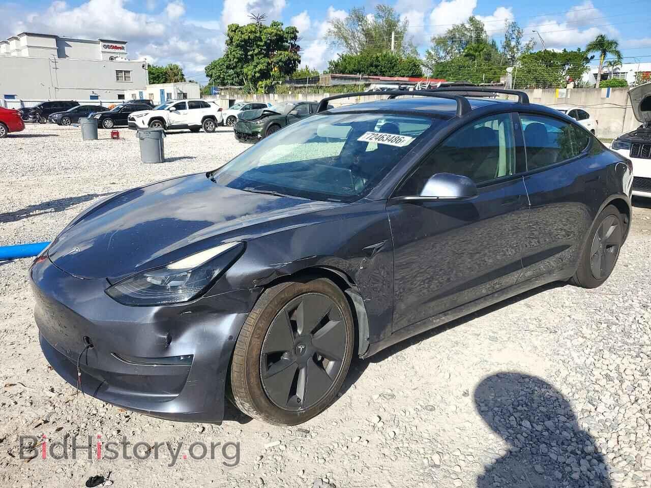 2021 Tesla MODEL 3 (VIN 5YJ3E1EA5MF092610) — photo 1 of 14, Copart, damage: front end