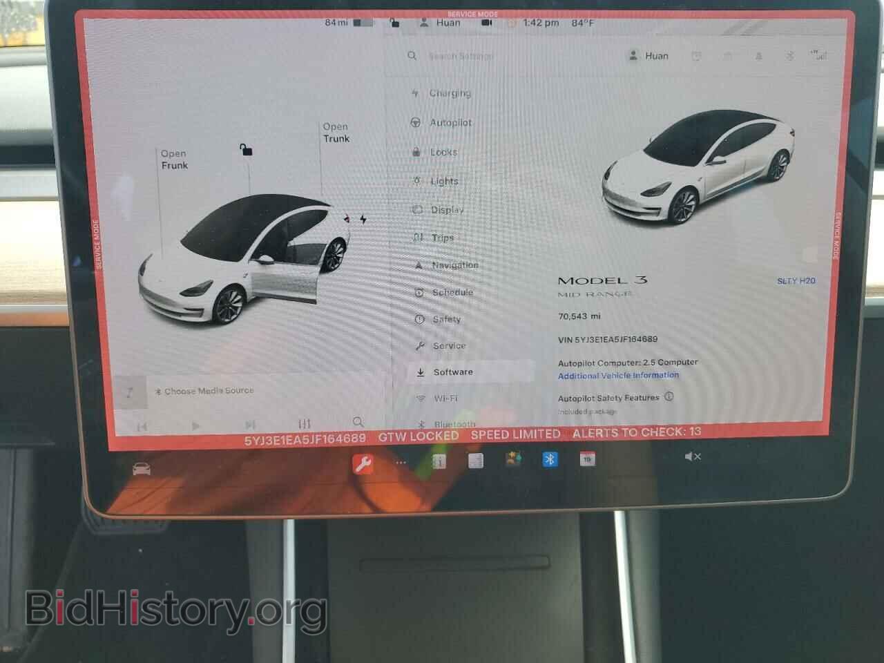 2018 TESLA MODEL 3 - VIN: 5YJ3E1EA5JF164689 - Фото 9